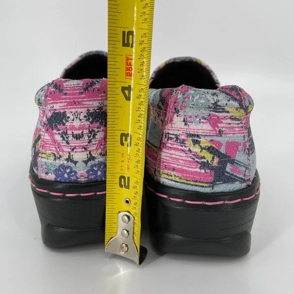 KLOGS Naples Comfort Clog Work Mule Leather Miami Vice Pink Women's Size 11 - Picture 11 of 12